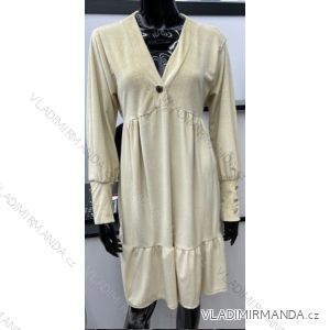 Women's Long Sleeve Dress (S / M ONE SIZE) ITALIAN FASHION IMWE216675