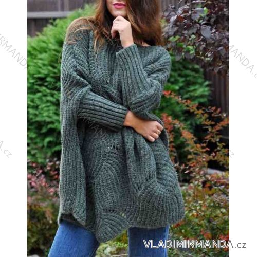 Women's Long Sleeve Sweater (S / M / L one size) ITALIAN FASHION IMWA214327