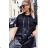 Women's Long Sleeve Hoodie Dress (S / M ONE SIZE) ITALIAN FASHION IMWA216095