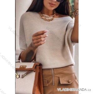 Women's Long Sleeve Sweater (S / M / L one size) ITALIAN FASHION IMWA214327