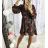 Women's Long Sleeve Dress (S / M ONE SIZE) ITALIAN FASHION imwa216700