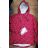 Zippered hooded jacket teen girls (4-12 years) TUZZY TURKISH FASHION TM221076