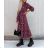 Women's Long Sleeve Dress (S / M ONE SIZE) ITALIAN FASHION IMWG216877