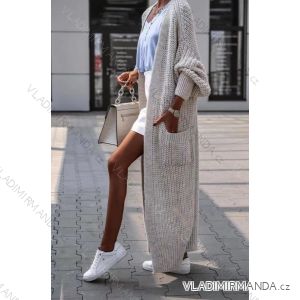 Cardigan knitted long sleeve women (S / M ONE SIZE) ITALIAN FASHION IMWA217055