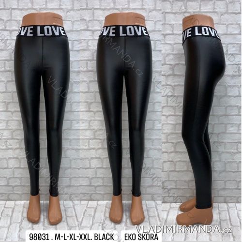 Women's leatherette leggings long (M-2XL) TURKISH FASHION TMWL2198031