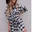 Women's long sleeve shirt dress (S / M ONE SIZE) ITALIAN FASHION IMWG216595