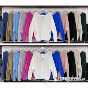 Women's Long Sleeve Sweater (S / M ONE SIZE) ITALIAN FASHION IMWD217133