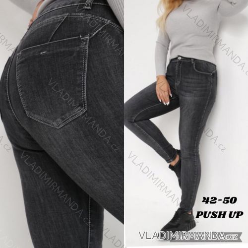 Rifle jeans dlouhé dámské (34-42) JEANS JAW216814