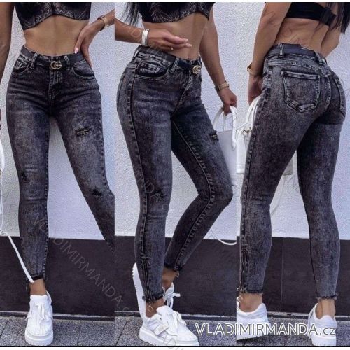 Rifle jeans dlouhé dámské (34-42) JEANS JAW216814