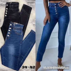 Rifle jeans dlouhé dámské (34-42) JEANS JAW216814