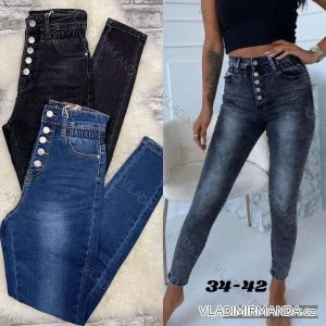 Rifle jeans dlouhé dámské (34-42) JEANS JAW216814