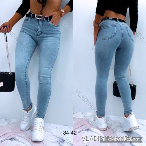 Rifle jeans dlouhé dámské (34-42) JEANS JAW216814