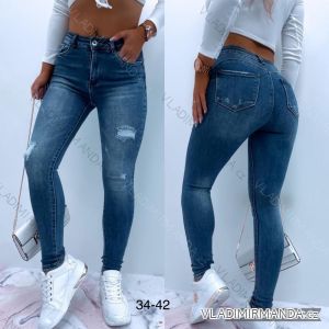 Rifle jeans dlouhé dámské (34-42) JEANS JAW216814