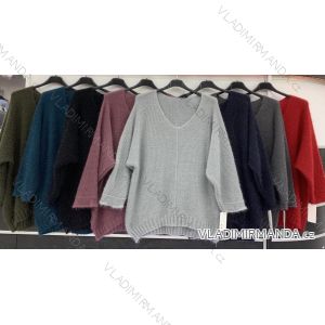 Women's Long Sleeve Sweater (L / XL ONE SIZE) ITALIAN FASHION IMWD217180