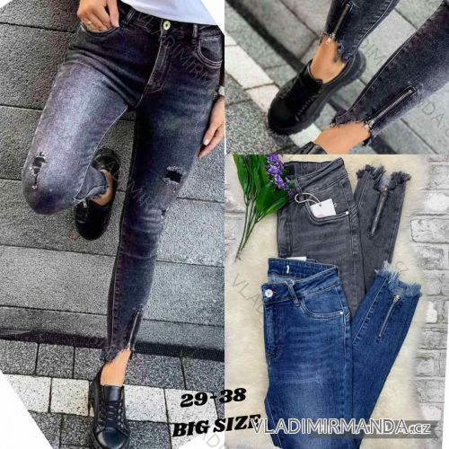 Rifle jeans dlouhé dámské (34-42) JEANS JAW216814