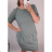 Classic Long Sleeve Women's Dress (S / M ONE SIZE) ITALIAN FASHION IM721301