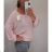 Women's long sleeve sweater (L / XL ONE SIZE) ITALIAN FASHION IM721311