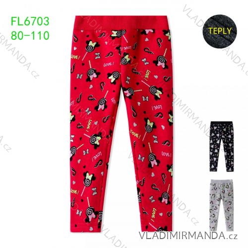 Leggings warm long children's girls (80-110) KUGO FL6702