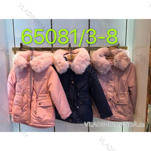 Children's winter jacket for girls (3-8 years) SEAGULL SEA2165081