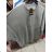 Oversized Casual Cotton Long Sleeve Dress Women's Plus Size (XL / 2XL ONE SIZE) ITALIAN FASHION IM721355