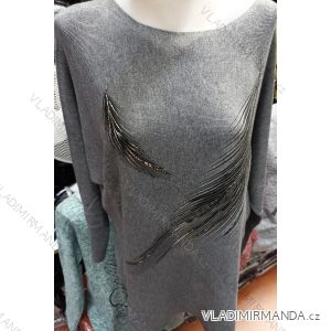 Women's long sleeve bat sweater (S-XL) TURKISH FASHION TM921031