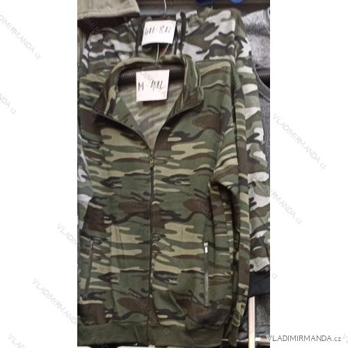 Zip sweatshirt men's oversized camouflage (4XL-9XL) TOVTA TOV21010