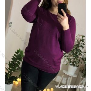 Women's warm knitted sweater long sleeve (uni L / XL) ITALIAN FASHION IM519JM-5802-18