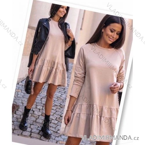 Women's Long Sleeve Dress (S / M ONE SIZE) ITALIAN FASHION IMWD217240