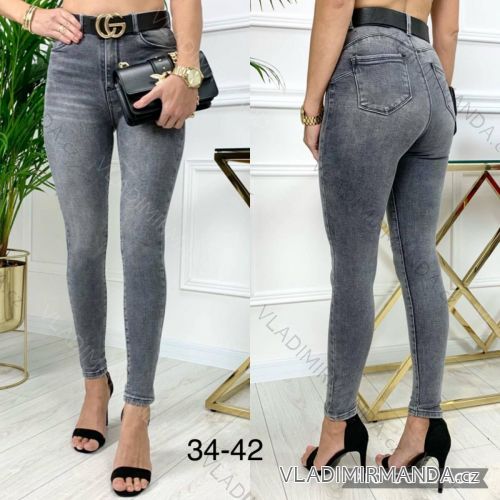 Rifle jeans dlouhé dámské (34-42) M.SARA MSR217244