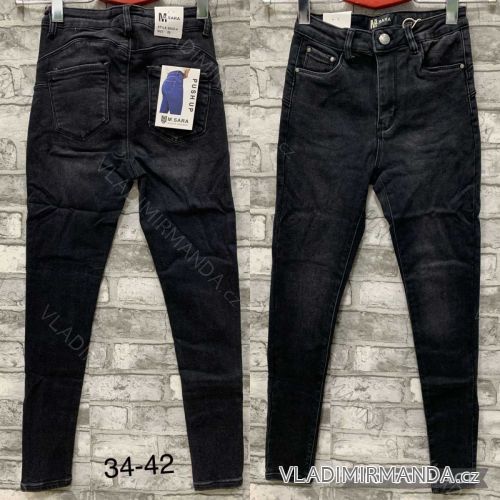 Rifle jeans dlouhé dámské (34-42) M.SARA MSR217244