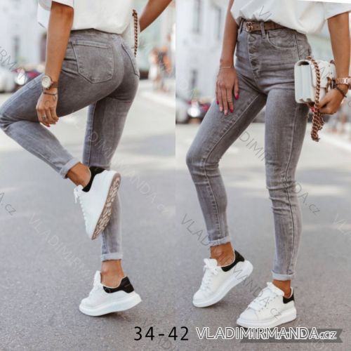 Rifle jeans dlouhé dámské (30-38) JEANS JAW21255