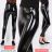 Women's leggings long latex leggings (S-XL) TURKISH FASHION TMWL21DA024