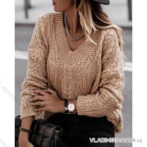 Women's warm long sleeve sweater (S / M ONE SIZE) ITALIAN FASHION IMWE217330