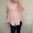 Tunic Shirt 3/4 Long Sleeve Ladies (uni M-L) ITALIAN FASHION IM420362