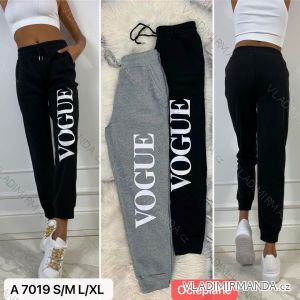 Women's long velvet sweatpants (S-XL) TURKISH FASHION TMWL20633