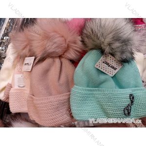 Girls' winter warm cap (2-5 years) POLAND PRODUCTION PV919012