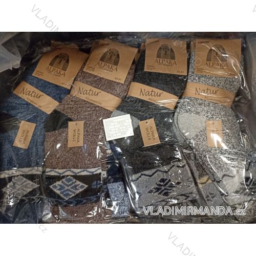 Men's warm alpaca socks (43-47) LOOKEN LOK20W9180