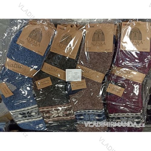 Men's warm alpaca socks (43-47) LOOKEN LOK20W9180