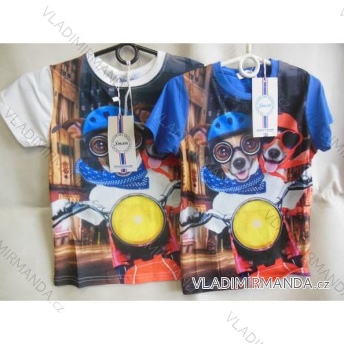 T-shirt short sleeve for children's boys (98-128) SINCERE AD-703
