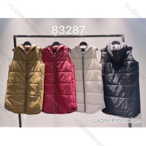 Women's hooded vest (S / M ONE SIZE) ITALIAN FASHION IMM211536