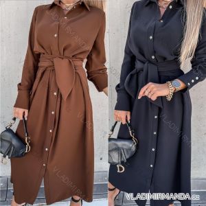 Women's Long Shirt Long Sleeve Dress (S / M ONE SIZE) ITALIAN FASHION IMWA217236