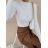 T-shirt long sleeve women (S / M ONE SIZE) ITALIAN FASHION IMWA217369