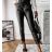 Women's leatherette long pants (S-XL) ITALIAN FASHION IMWA217238