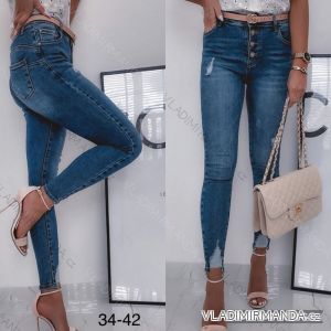 Rifle jeans dlouhé dámské (30-38) JEANS JAW21255