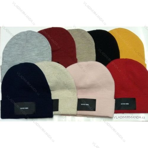 Women's cap with stones (uni) WOOLK POLAND PV417027