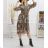 Summer Shirt Dress Long Sleeve Oversize Women's (S / M ONE SIZE) ITALIAN FASHION IMWM216078