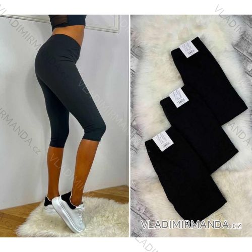 Leggings long insulated women's jeans (S-3XL) TURKISH FASHION TMWL217002 black L / XL