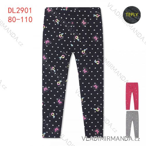 Leggings insulated long infant children's girls (80-110) KUGO K1931