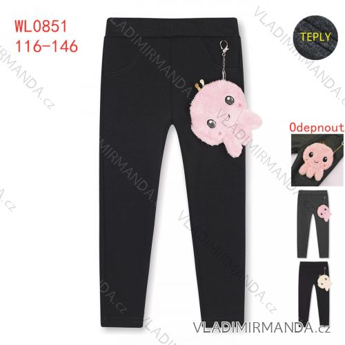 Leggings warm long children's teen girl (116-146) KUGO FL6711