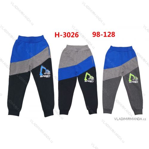 Warm sweatpants for boys (98-128) SEZON L335